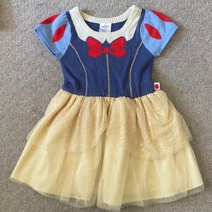 DISNEY PRINCESS Snow White knit & tulle dress, 5T.